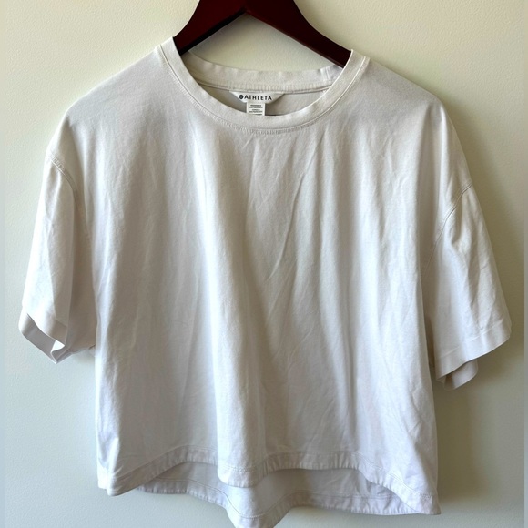 Athleta Cropped Tee Size XL - Picture 1 of 2
